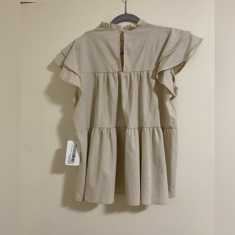 Ivory blouse - Picture 3 of 6